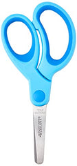 Westcott E-21581 00 Softgrip Kids Scissor, blunt tip, 5 inches/13 cm, blue