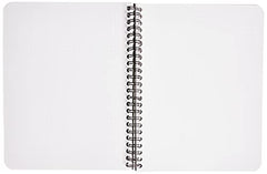 RHODIA 193439C - Spiral Notebook (Full Bound) Notebook Black - A5and - Dot Dot - 160 Detachable Pages - White Clairefontaine Paper 80 g/m - Soft and Resistant Cover - Classic