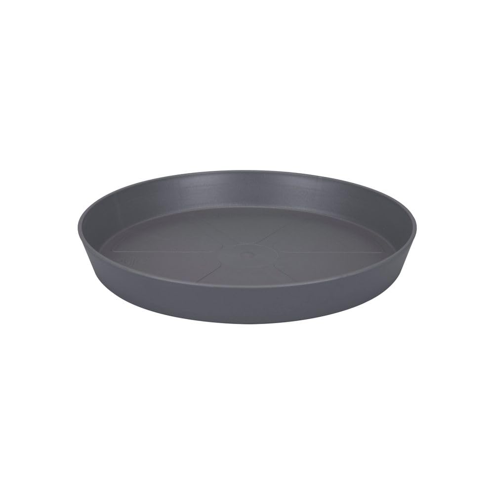 elho Loft Urban Saucer Round 14 - Saucer for Outdoor & Accessories - Ø 14.0 x H 1.9 cm - Brown/Terra