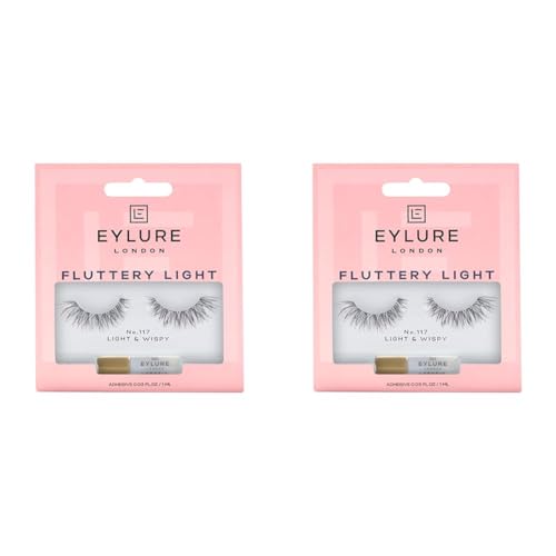 Eylure Fluttery Light No. 117 False Lashes (Pack of 2)