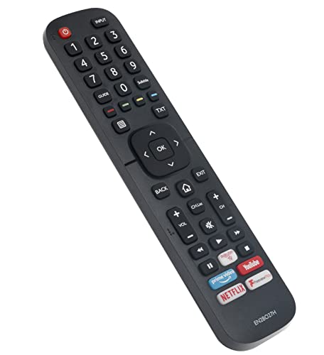 VINABTY Replaced Remote Fit for EN2BO27H Hisense TV AE7000F A5600F A7100F 43A7100FTUK 43AE7000F 50A7100FTUK 50AE7000F 55A7100FTUK 58A7100FTUK 65A7100FTUK 65AE7000F