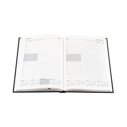 Collins Essential A5 Academic Year 2024-25 Day a Page Diary - Yellow - Mid Year Academic Planner for Students and Teachers - ESSA51M.45-2425 - July 2024 to July 2025