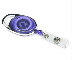 ID Card It ID Card Pass Badge Holder and Premier Yo Yo Retractable Reel (Purple)