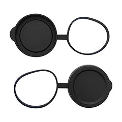 50mm Binocular/Monocular Objective Lens Caps Internal Diameter 60.9-63.2mm Rubber Cover Set Black