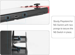 Stand for NS Switch/Switch OLED, Younik Adjustable PlayStand With 3 Height Settings, Foldable Non-Slip Stand for NS Switch/Switch OLED Console