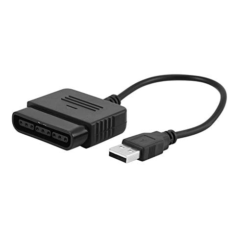 PS2 to USB, USB Adapter Converter Ps1 Adapter For PS3 & Windows PC For Sony Playstation 2 PS2 Controller