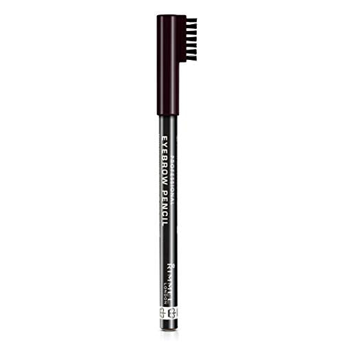 Rimmel Eyebrow Pencil, Black Brown, 1.4 g