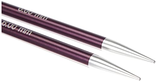 KnitPro KP47507 Zing: Knitting Pins: Circular: Interchangeable: Normal: 6.00mm, Aluminium, Multi-Colour