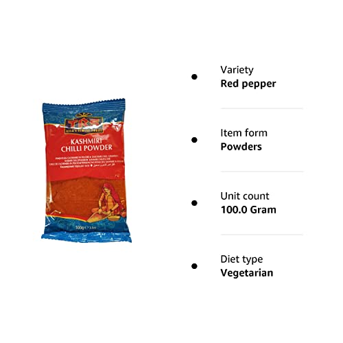 TRS Kashmiri Chilli Powder 100g] (Pack of 1)