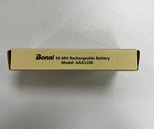 BONAI 1100mAh AAA Rechargeable Batteries High Capacity 1200 Cycles Rechargeable Battery AAA [ Pack of 8 ]