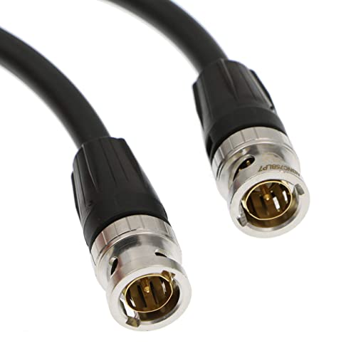 Alvin's Cables BNC Male to Male 12G HD SDI Coaxial Cable for 4K Video Camera 1M