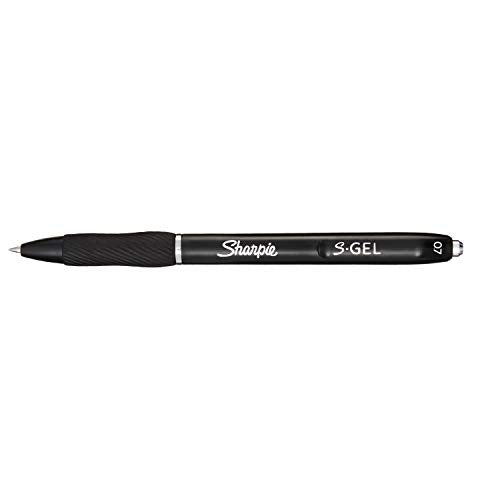 Sharpie S-Gel   Gel Pens   Medium Point (0.7mm)   Black Ink   3 Count