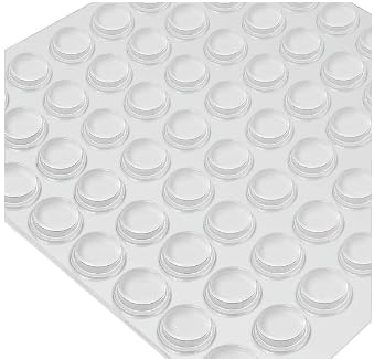 Shintop Rubber Feet Pads,128 Pieces Cupboard Door Stopper Soft Close Dampers Sticky Clear Bumper Pad for Cabinets, Doors,Drawers and Surface Protection(Cylindrical)