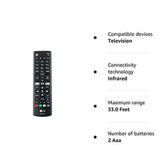 Universal Remote Control for All LG Smart TV LCD LED OLED UHD HDTV 3D 4K TVs AKB75095308