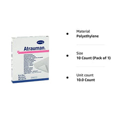 Atrauman Sterile Dressings 5 x 5 cm Pack of 10