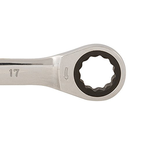 Silverline 783122 Fixed Head Ratchet Spanner 17 mm