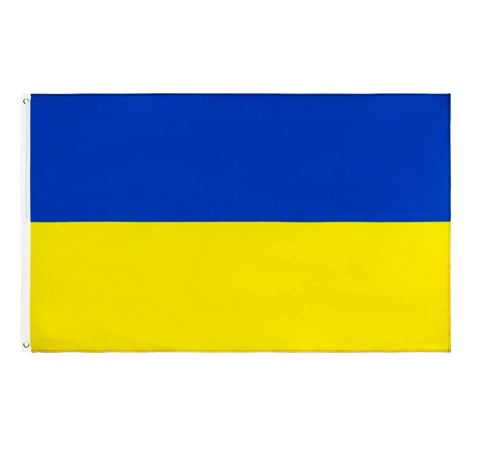 Toyland® 5ft X 3ft (150cm X 91cm) Ukrainian Flag - Ukraine Flag