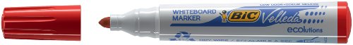 Bic TS-140038 Velleda 1701 Dry Wipe Bullet Tip Whiteboard Marker Pen, Pack of 4