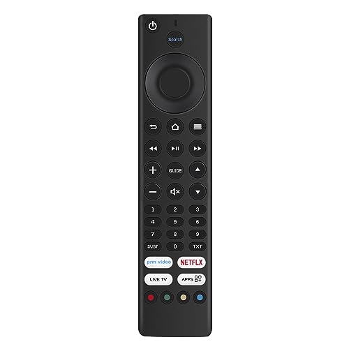 VINABTY RM-C3253 Replacement Remote Control fit for JVC TV Edition Smart 4K Ultra HD LED TV LT-55CF810 LT-43CF810 LT-40CF890 LT-32CF600 LT-40CF700 LT-43CF700 LT-50CF890 LT50CF890, NO Voice