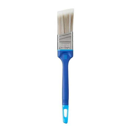 Fit For The Job 1.5 inch No Bristle Loss DIY Cutting Brush for A Smooth Finish Emulsion, Gloss and Satin Paints on Walls, Ceilings, Furniture, Wood & Metal, 1.5 inches 38mm