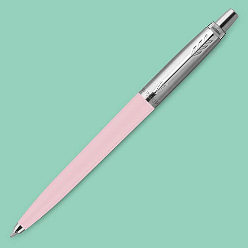 Parker Jotter Originals Ballpoint Pen - Baby Pink Pastel Finish - Retro Collection - Blue Ink - Gift Boxed