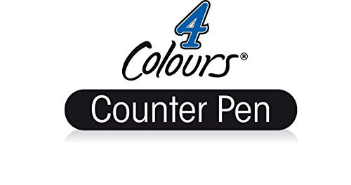 BIC Ballpoint Pen 4 Colours 2 Items black