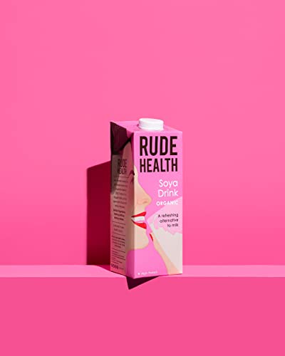 Rude Health Organic Soya Drink, 1 Litre (Pack of 6)