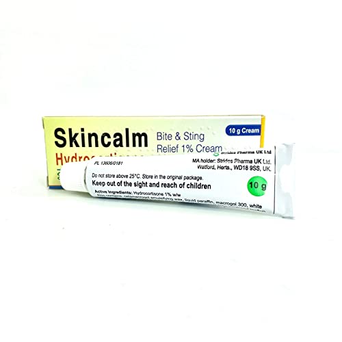 1 x Skincalm 10g Bite and Sting Relief 1% Cream