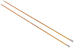 Knit Pro KP47262 Zing: Knitting Pins: Single Ended: 30cm x 2.25mm, 2.25mm Gold