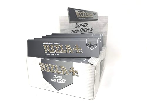 Rizla King Size Silver Slim Pack Of 10