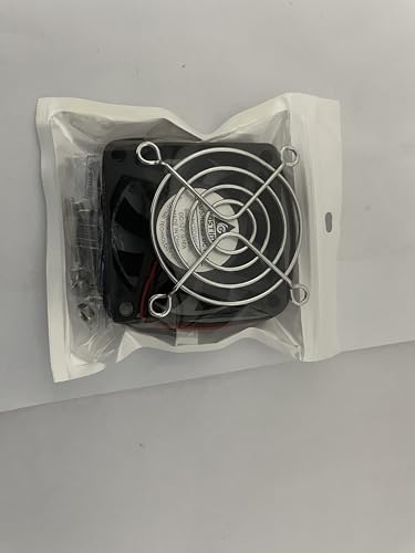 GDSTIME 60mm fan 12V 60mm computer fan 60 x 15mm PC fan 60mm case fan 4500 rpm fast speed for DIY cooling ventilation exhaust fan replacement