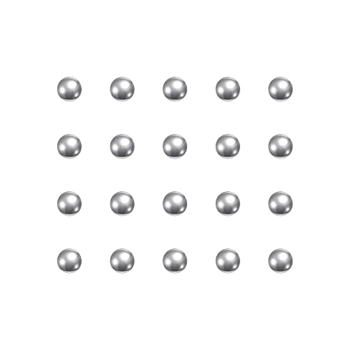 sourcing map 100pcs 2mm 440C Stainless Steel Bearing Balls G25 Precision