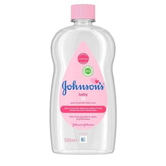 Johnson's Baby Baby Oil, Pink, 500 ml (Pack of 1)