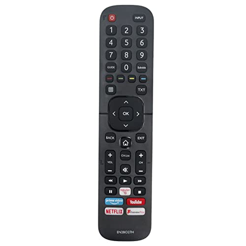 VINABTY Replaced Remote Fit for EN2BO27H Hisense TV AE7000F A5600F A7100F 43A7100FTUK 43AE7000F 50A7100FTUK 50AE7000F 55A7100FTUK 58A7100FTUK 65A7100FTUK 65AE7000F