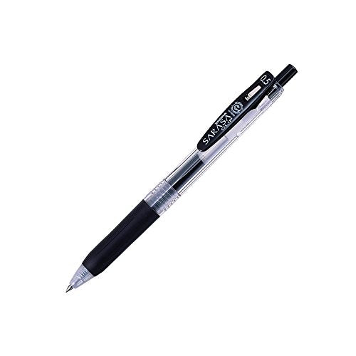 5 pieces P-JJ15-BK5 Zebra Sarasa gel ballpoint pen clip black 0.5 (japan import)