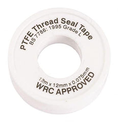 All Trade Direct 1 X Ptfe White Thread Seal Tape 12Mx12Mm Teflon Plumber Plumbing Joint Water Oil