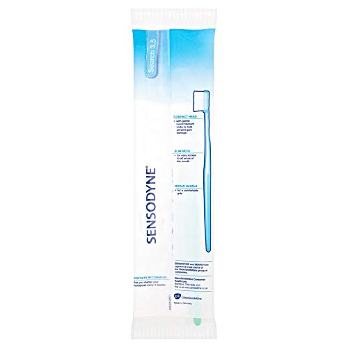 3x Sensodyne Search 3.5 Toothbrush for Sensitive Teeth