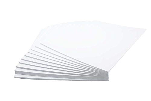 House of Card & Paper A4 White Card 180gsm x 50 Sheets Per Pack A4 (297 x210mm) HCP370