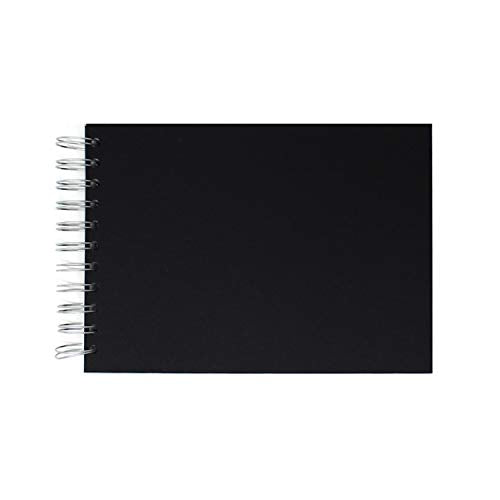 Artway Studio - Spiral Bound A5 Sketchbook - Landscape - 96 Sides (48 Pages) of 170gsm Cartridge Paper - Hardback