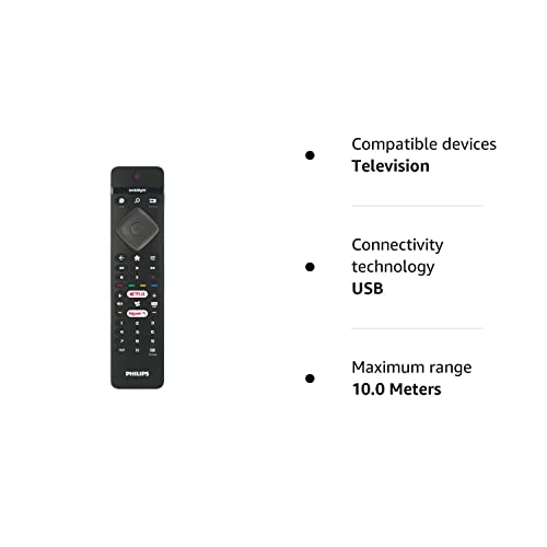 Genuine Philips Remote Control for 75PUS6754/12 65PUS6754/12 65PUS6704/12 55PUS6754/12 Ambilight Smart LED TVs