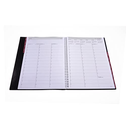 Collins Debden Leadership 2024 Diary A4 Week to View Business Planner (Appointments) - Business Planner and Organiser - January to December 2024 Diary - Weekly - Graphite - CP6740.99-24