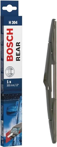 Bosch Wiper Blade Rear H304, Length: 300mm – Rear Wiper Blade, schwarz