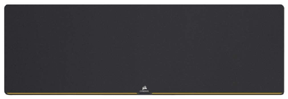 Corsair MM200 Extended Cloth Surface Mousepad Glide-Optimised Textile Surface, Anti-Slip Base, Designed for Optical and Laser Mice, 930 x 300 x 2 mm, Black