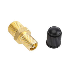 Tank Fill Valve,2 Pcs 1/4 Inch NPT MPT Brass Air Compressor Tank Fill Valve with Plastic Cover Brass Tank Fill Valve