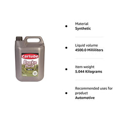 Carlube Brake Fluid DOT 4, 4.55 Litre