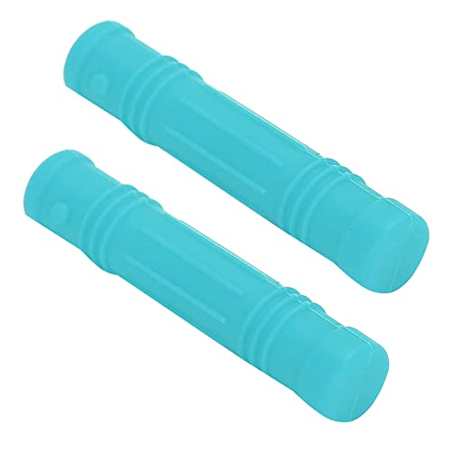 Silicone Pencil Toppers Silicone Chewable Pencil Toppers, Fidget Toys, Chewy Pencil Toppers, Fidgets, Oral Motor Chew Toys, Sensory Chews Toys for Baby Children(Light Blue)