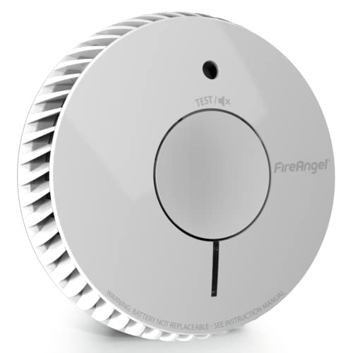 FireAngel Optical Smoke Alarm with 10 Year Sealed For Life Battery, FA6620-R (ST-622 / ST-620 replacement, new gen) , White