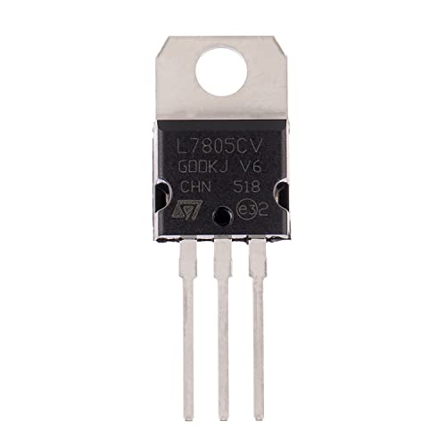 BOJACK IC L7805CV Voltage Regulator Output 5 V 1.5 A Integrated Circuits L7805 Linear Positive Voltage Regulators TO-220(Pack of 20 pcs)