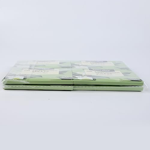 Teenitor Oil Blotting Sheets, 100 Sheets Green Tea Oil Absorbing Tissues Paper, Large 10cmx7cm Oil Blotters, Oil Blotting Paper