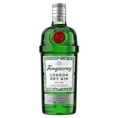 Tanqueray London Dry Gin   41.3% vol   70cl   Signature Recipe   Made with 4 Gin Botanicals   Enjoy in a Gin Glass with Ice & Tonic   Distilled 4 Times